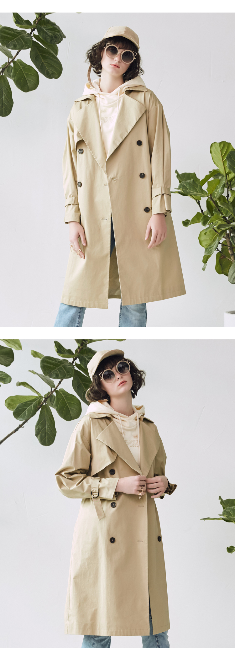 Trench pour femme GLORIA    en Coton en Coton - Ref 3225704 Image 30