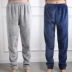 Flannel Pyjama Quần nhung nữ mùa thu và mùa đông dày Quần rộng Kích thước lớn Quần ấm co lại có thể mặc quần tây nữ đẹp Quần tây