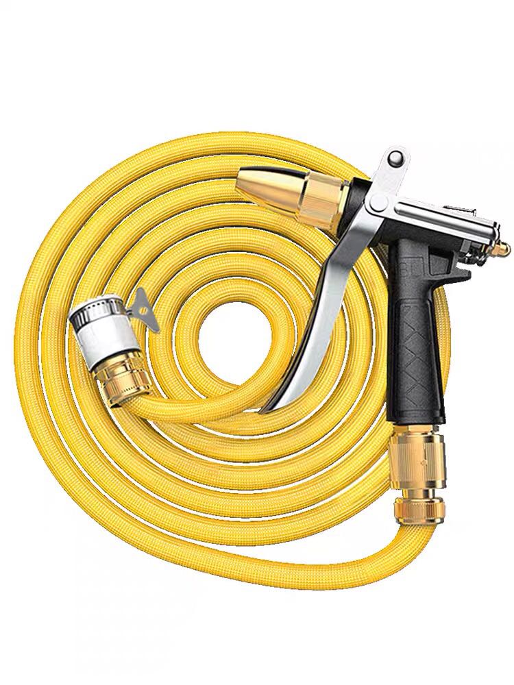 Succulent shower artifact Water pressure gun plus 5 meter tube Car wash flower washing floor drizzle flower Succulent