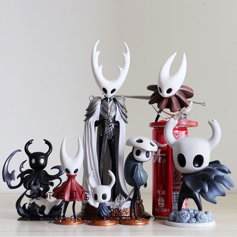Hollow Knight Figure Merchandise Silk Song Bumblebee Shadow Knight Blind Box Doll Model Case Decoration Gift