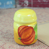 38 foreign order Laurie Gates pumpkin ceramic salt and pepper bottle seasoning bottle seasoning bottle barbecue picnic large size
