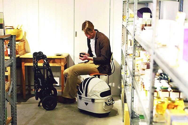 Japan direct mail airbuggy dome series pet car accessories basket basket rain cover hanging bag