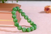 Xinjiang and Tian Jewelry Beyu Jade Stone Hand-string High Stock Cat Eye Effect With Certificate Womens Card 12MM Direct sowing room pick-up