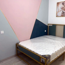 Wallpaper self-adhesive background wall white dormitory male bedroom sticker College student wallpaper waterproof and moisture-proof ins Sen Department