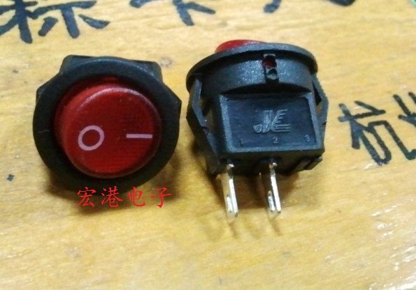 KCD1-108 R Switch Small circular switch Warp - board switch 15MM diameter