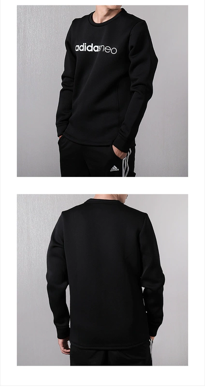 Adidas Adidas Neo Men 2019 Spring Plus Velvet Sports Sweater đan áo thun CE3511