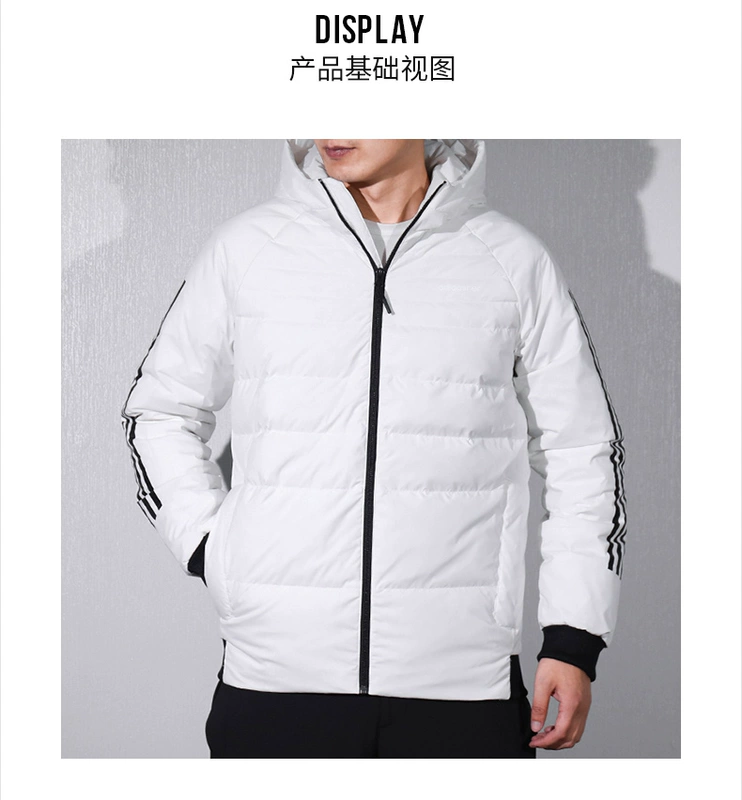 Adidas Neo nam 2019 mùa thu và mùa đông áo khoác thể thao mới áo khoác ấm áp DM4205 - Thể thao xuống áo khoác