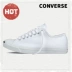 CONVERSE Giày nam Converse Giày nữ 2019 mùa xuân mới khóa dán mở nụ cười vải thấp để giúp giày thể thao giày converse Plimsolls