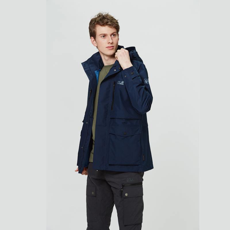 Jackwolfskin 狼爪 Bridgeport 防水防风透气 户外男式冲锋衣夹克 2.3折.99起 海淘转运到手约¥466 国内¥1549