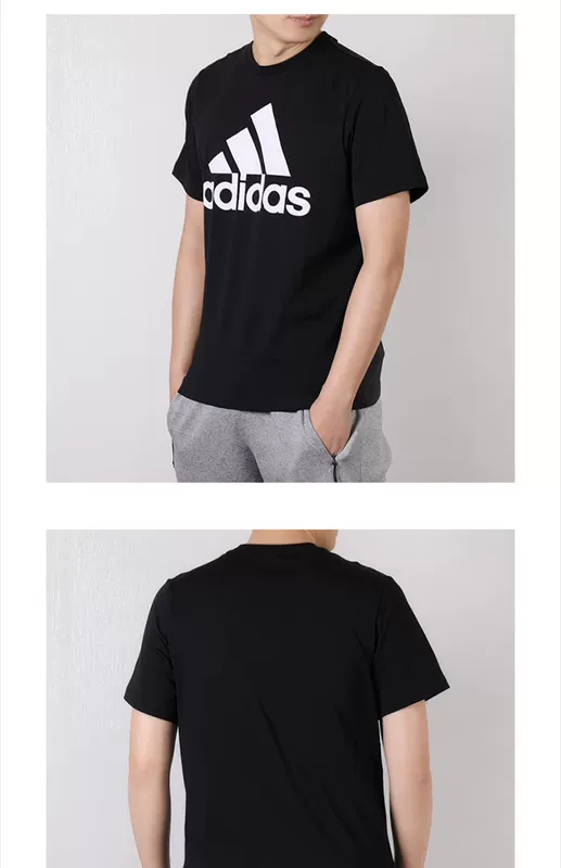 Adidas Adidas Nửa tay áo nam 2019 Mùa hè mới Thể thao Áo sơ mi ngắn tay thoáng khí DT9929 - Áo phông thể thao