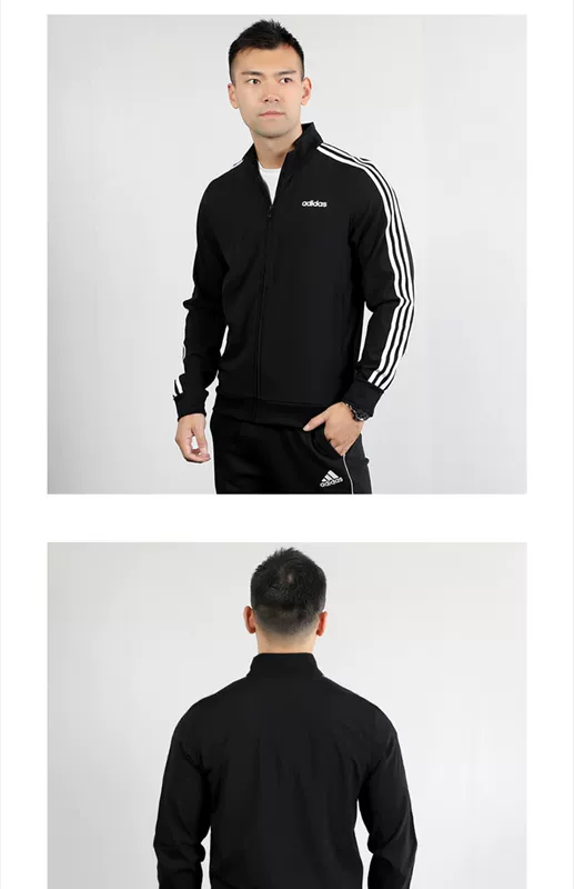 Áo khoác Adidas Adidas nam 2019 mùa thu mới thể thao chạy áo khoác giản dị DQ3060 - Áo khoác thể thao / áo khoác