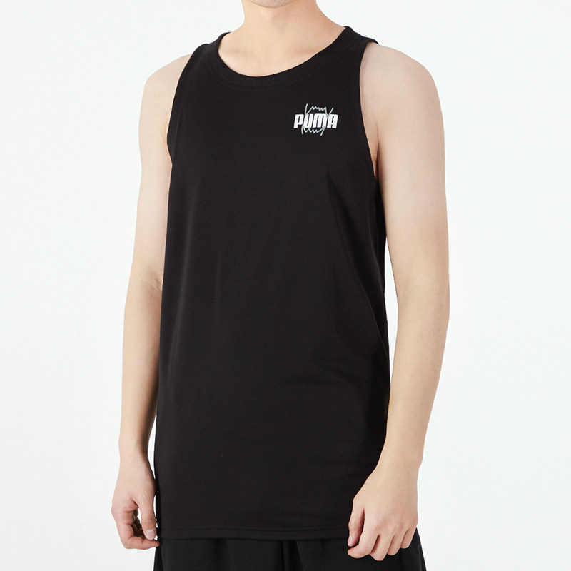 PUMA PUMA sleeveless vest men 2022 New woven sportswear running fitness clothing 6708333-02