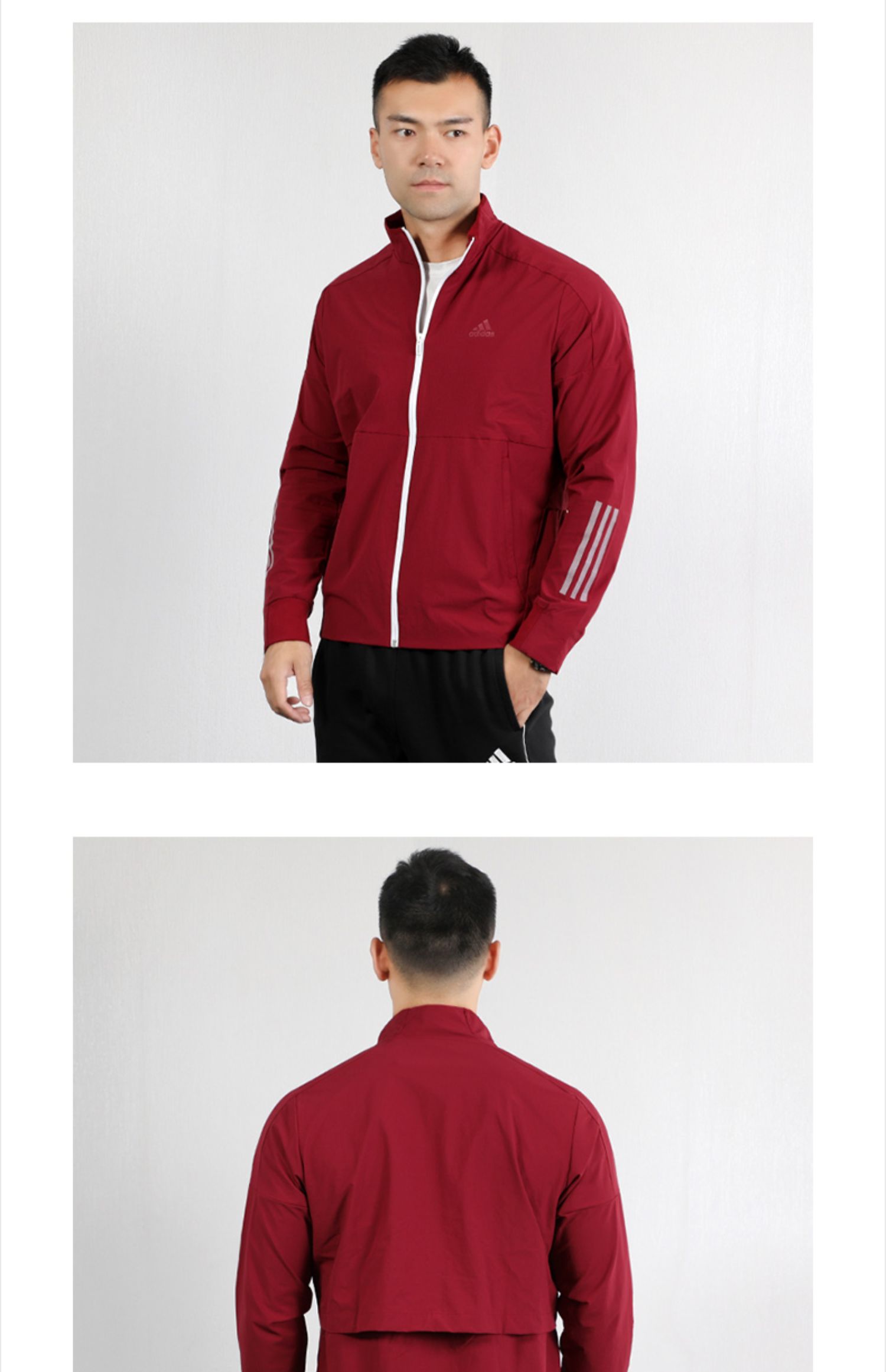 Adidas Adidas Men 2019 Mùa thu mới Thể thao dệt áo gió thông thường EH3783 - Áo khoác thể thao / áo khoác áo khoác the thao adidas