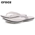 Crocs card Luo Chi giày nam và nữ 2020 mùa xuân mới dép xỏ ngón đáy phẳng giày thể thao bãi biển dép và dép 11033 - Dép thể thao