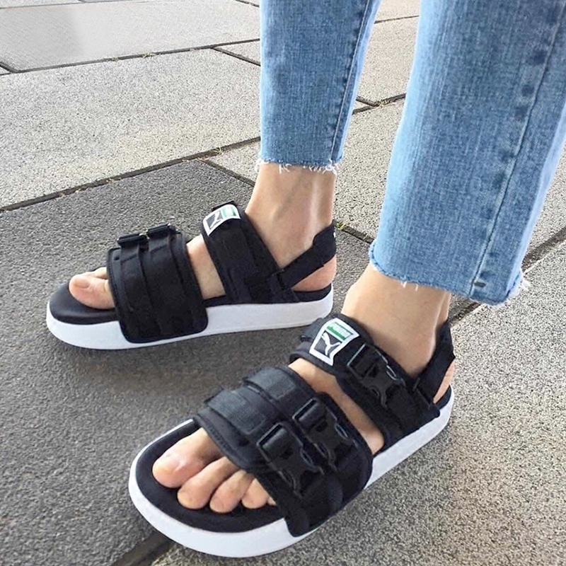 Giày nam PUM Hummer Giày nữ Giày cao gót nữ YLM Beach Velcro Dép thể thao Giày thông thường 365630 xăng đan nữ