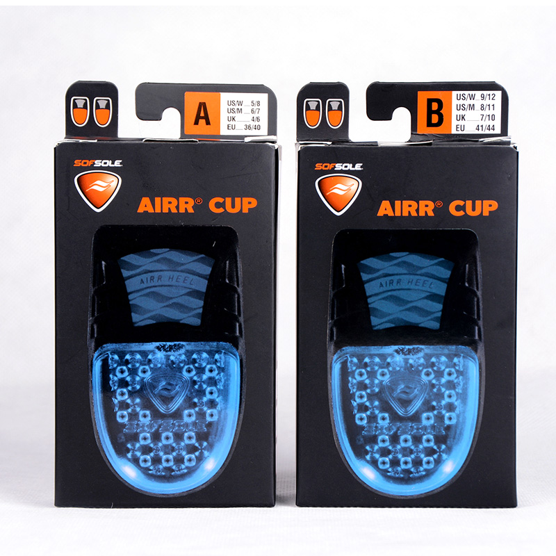 SOFSOLE Shufu tốc độ của nam giới thể thao của phụ nữ AIR đệm không khí shock absorber heel đế 67103027800 lót giày đá bóng