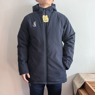 CP25D42潮牌SOCCER JUNKY足球狗训练保暖加厚中长款棉衣运动棉服