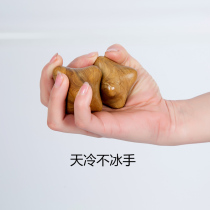 Fitness Ball Handball Training Ball Wooden Hexagon Massager for the Elderly