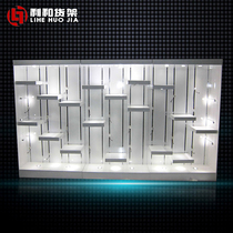Hand-run model display cabinet shoes clothing showcase trophy antique display rack cosmetics shelf product cabinet