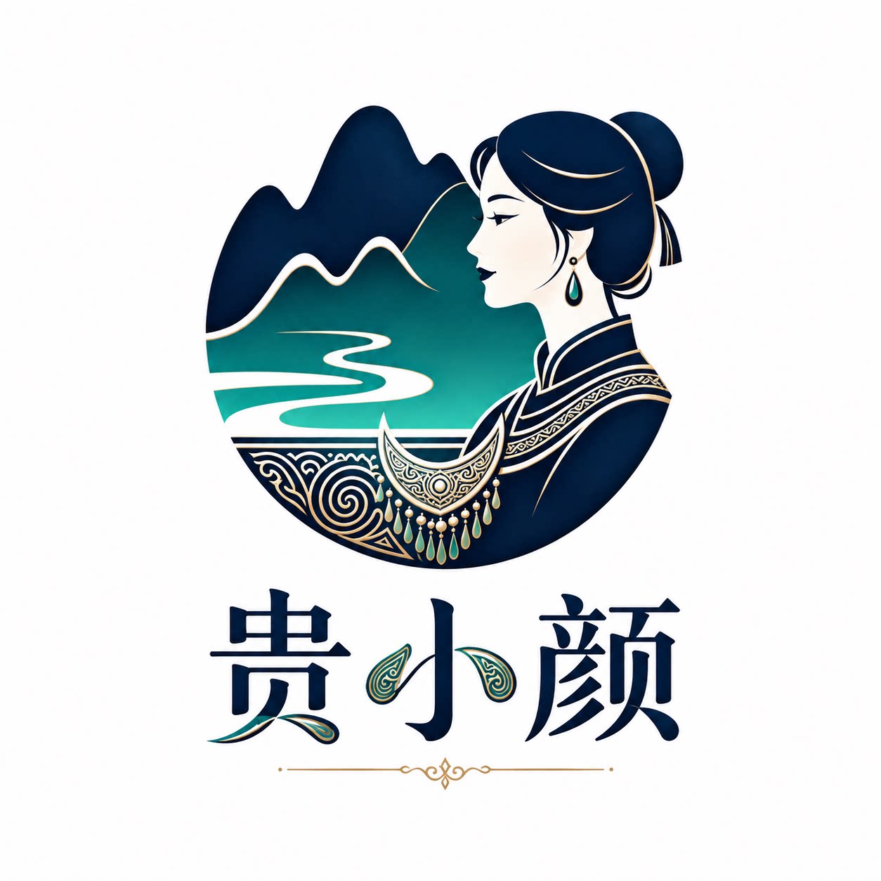 贵小颜品牌店的LOGO