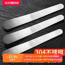 Special tool for making dumplings and scooping out fillings stainless steel dumpling artifact household flat ruler 304 dumplings and wontons