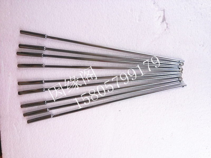 Buddhist supplies Magic Instrument Straight Handle Yingqing Knocking Pole Metal Lead Pole Jiangsu Zhejiang Shanghai 4 Roots 6 other regions