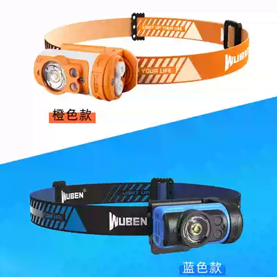 WUBEN WUBEN H3 headlight Lightweight AAA small headlight Waterproof outdoor hiking camping running fishing headlight