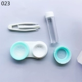 Новая цветовая схема Macaron Simple Box Contact Lins Box Box Dual Box Dual Box 023