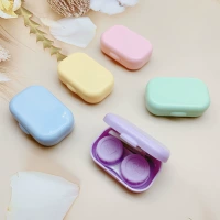 Невидимые очки, лечебная банка для хранения, коробка, пинцет, DIY, простой и элегантный дизайн