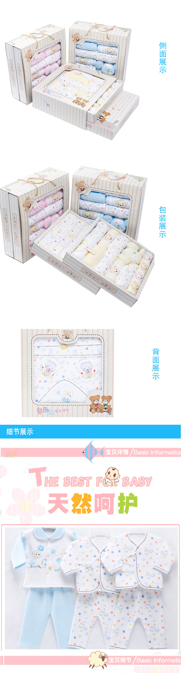 Coffret cadeau pour nouveau-né - Vêtements + Accessoires - Ref 1950762 Image 7