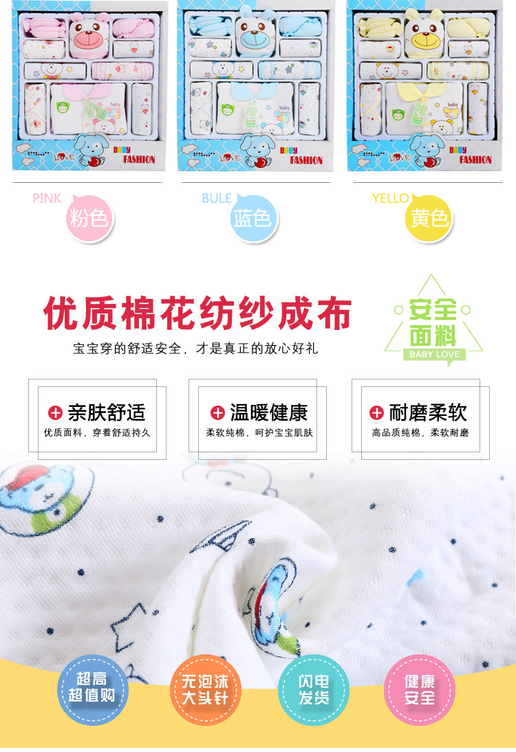 Coffret cadeau pour nouveau-né - Vêtements + Fournitures - Ref 1950768 Image 12