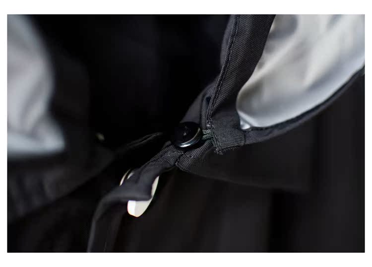 2018 mùa thu mới thời trang nam áo khoác dài áo khoác oversize phiên bản lỏng trong suốt mũ thủy triều áo gió chống nước