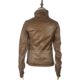 Thunderbolt gloves one-piece leather jacket 24 cowhide brown mocha color SL color leather jacket cafemocha