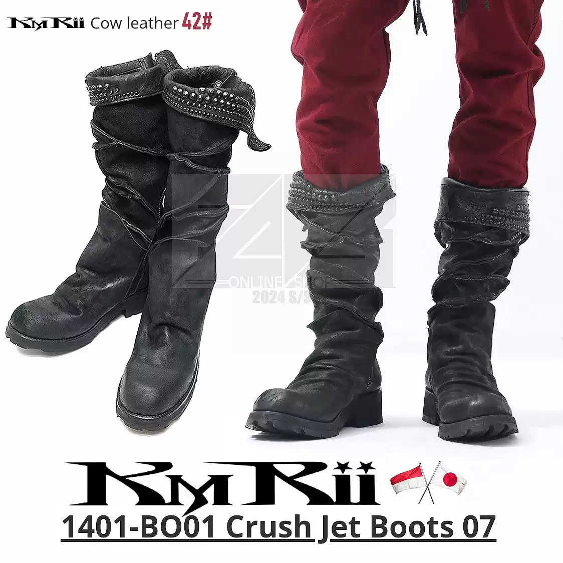 world.taobao.com: kmrii | 14th addiction crush jet boots dark