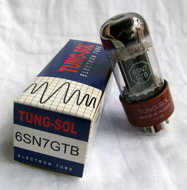 New Tung-Sol 6SN7GTB True full aging precision test with measured curve 6SN7