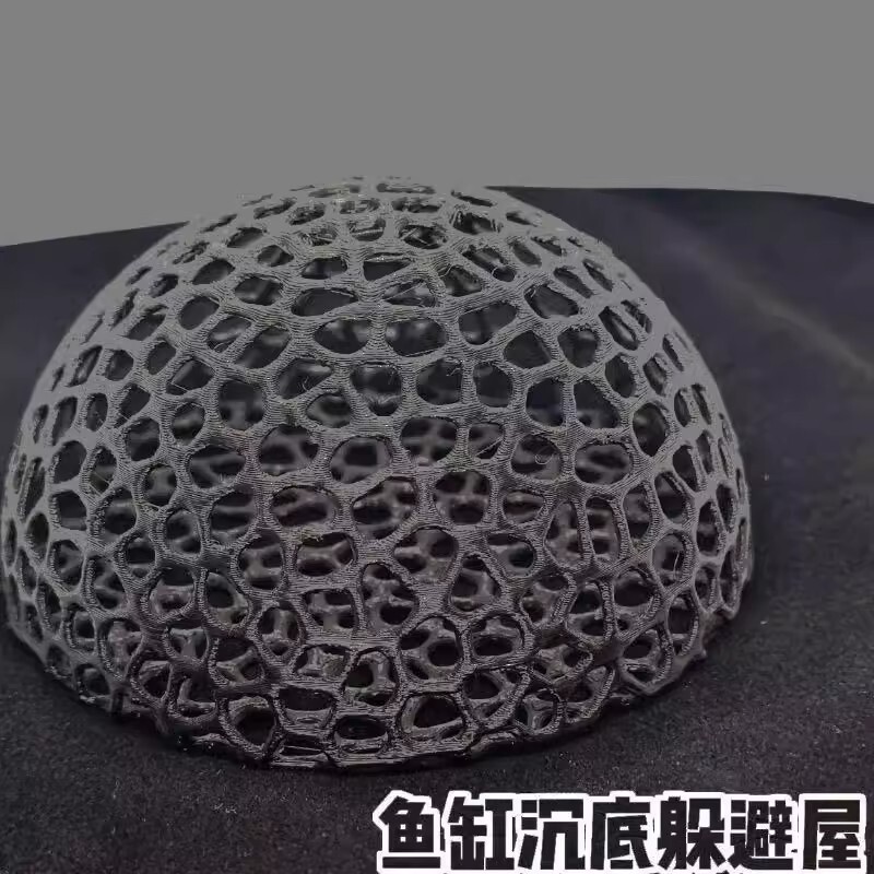 Small Fish Hideout, Black Shell Shrimp, Crab, Guppy, Juvenile Fish, Fry Breeding Nest, Honeycomb Hollow Fish Tank Decoration