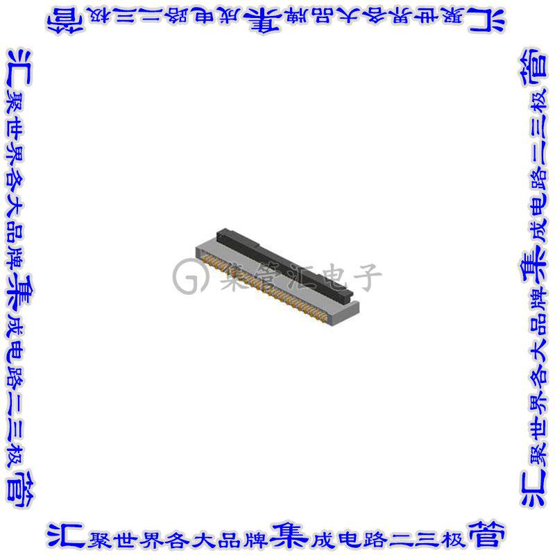 51688-0130M-001 连接器13POS FFC/FPC 0.3mm触点底部表面贴装直