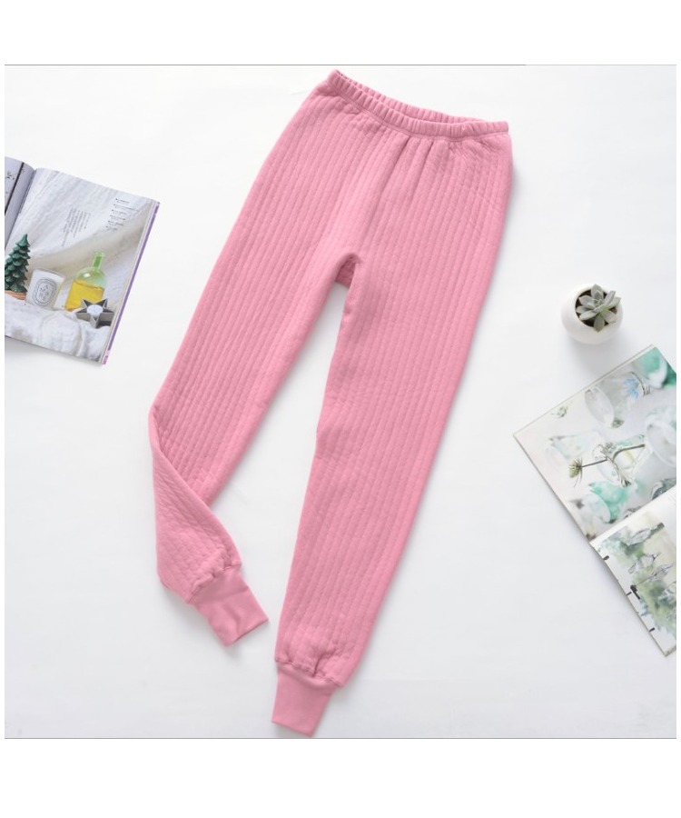 Quần cotton ba lớp ấm áp cho phụ nữ trung niên eo cao đồ lót cotton cộng với phân bón để tăng quần legging mùa thu và mùa đông dài quần legging