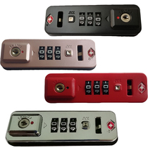 ZCL TSA007 customs code lock luggage fixed lock rim lock aluminium frame lock suitcase coded lock luggage lock