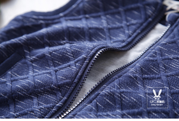 Áo phao nam hàn quốc 2018 thu đông mới cotton dày không tay áo len trẻ em cotton vest áo gile trẻ em