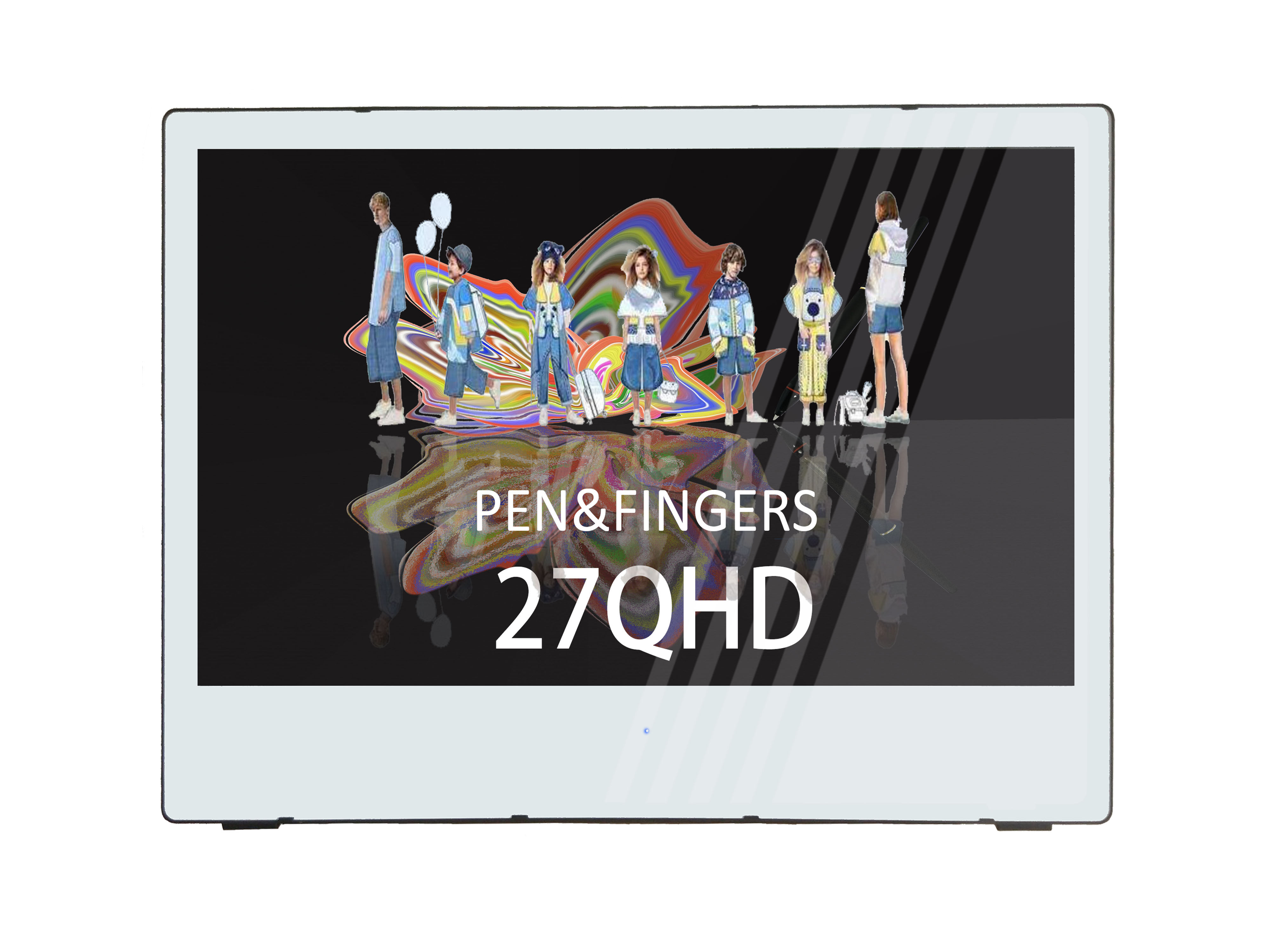 Yiynova digital screen 27-inch painting drawing tablet plotter All pen hand double touch eye protection 2K screen