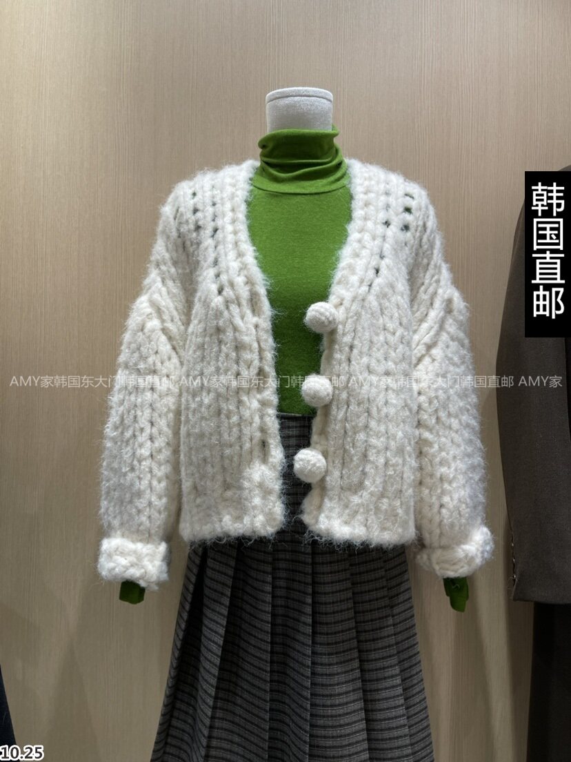 Amy Home Korea Direct mail East gate 2023 autumn winter new NEROLI 36 sweater 21190121 -Taobao