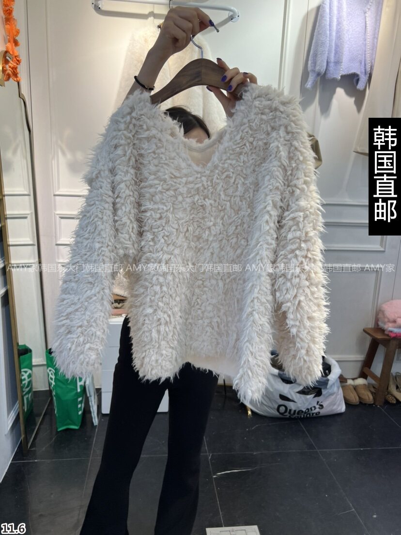 South Korea Direct Mail East Gate 2023 Winter Dress New HEAVEN'S DOOR Sweater 22030252-Taobao