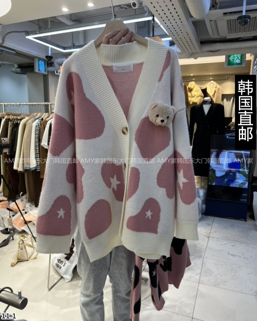 Amy Home Korea Direct mail East gate 2023 Winter fit new sweater 21290033-Taobao