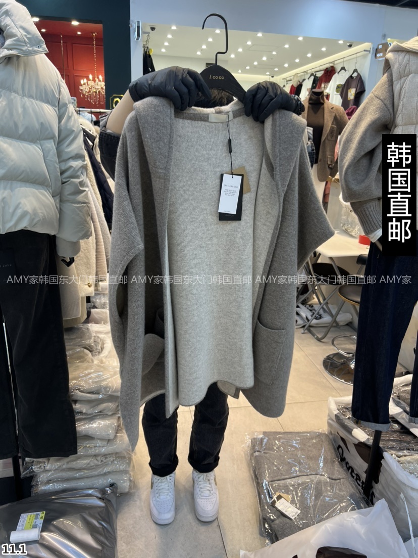 Amy Home Korea Direct mail East gate 2023 Winter fit new sweater 21260018-Taobao