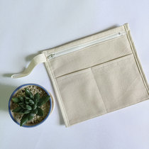 (Handmade Customized) Art Fan Xiao Fresh Cotton Bag Cosmetic Bag