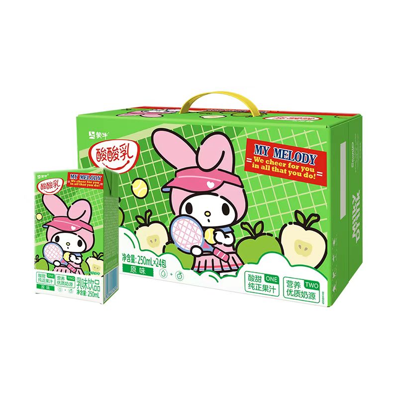 【百亿臻选】酸酸乳营养乳味饮品原味利乐包250ml×24包 包装随机