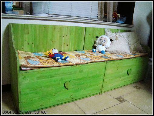 (Yesterday Village) Lost Jungle Storage Box Wooden Sofa Coffee Shop Card Seat Solid Wood Sofa Customized