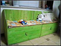 (Yesterdays country) lost jungle storage box wooden sofa coffee shop card holder solid wood sofa customized