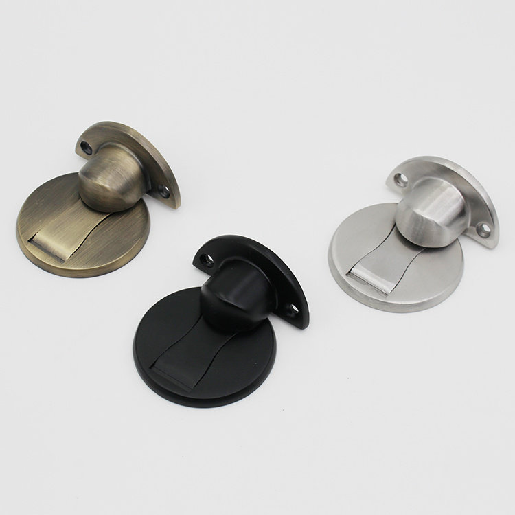 Foreign Trade Bookings Black Ground Suction 304 stainless steel finely-cast ground suction floor door suction